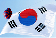 The National Flag of Republic of Korea